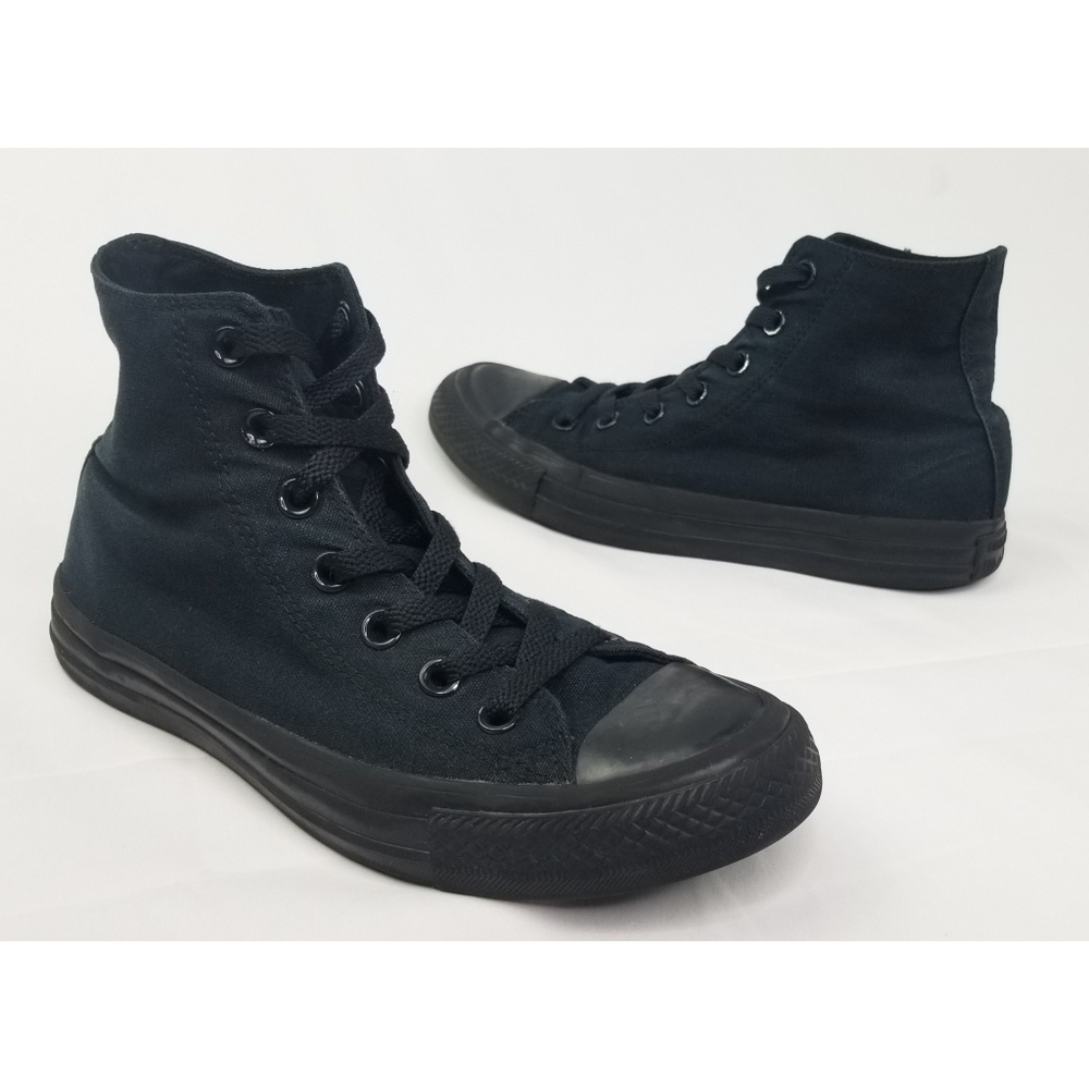Converse High Tops Black Women's 7.5 Men's 5.5